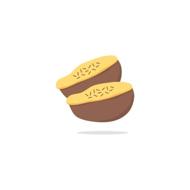 Endonezya 'dan geleneksel yemek Kue Pukis' in resmi. Lezzetli sokak atıştırmalıkları.