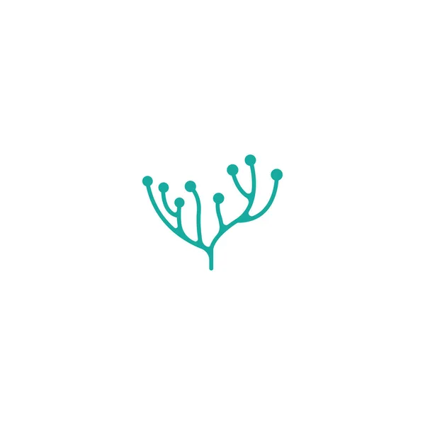 Logotipo Célula Nervosa Logotipo Neurônio Com Estilo Vetorial —  Vetores de Stock