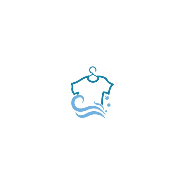 Wasserij Logo Icoon Met Vector Illustratie — Stockvector