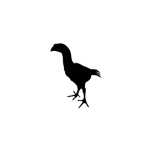 Rooster Logo Plantilla Vector Icono Ilustración Diseño — Vector de stock