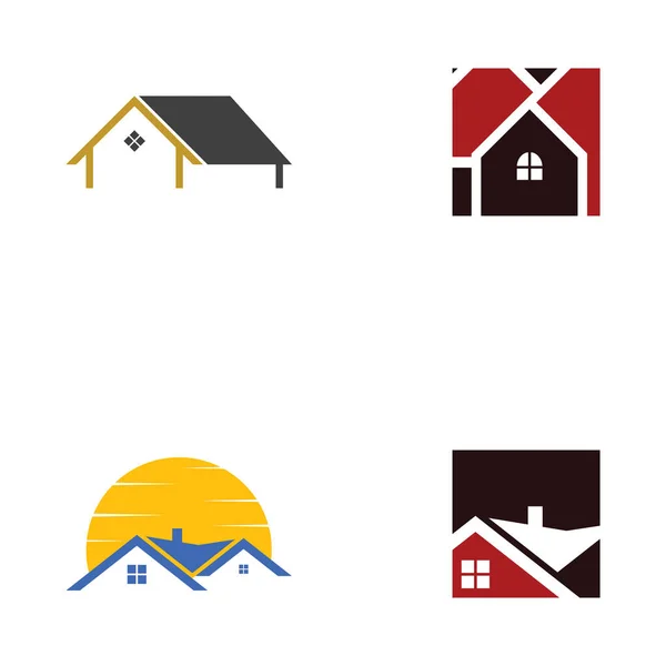 Illustration Vectorielle Logo Immobilier — Image vectorielle