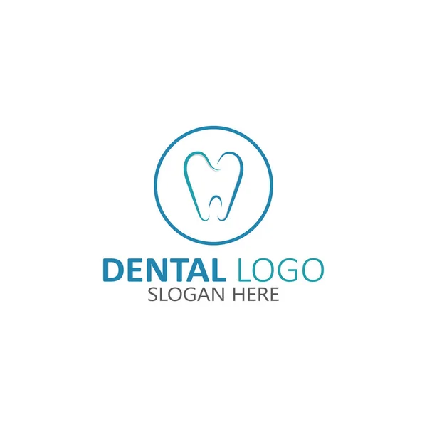 stock vector Dental logo Template vector illustration icon design