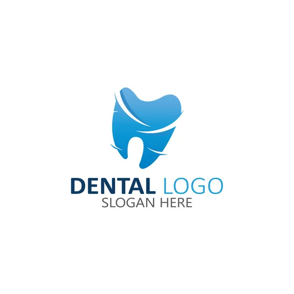 Modèle Logo Dentaire Illustration Vectorielle Icône Design — Image vectorielle