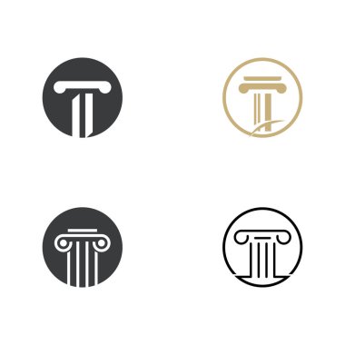 Minimalist ve Modern Konsepte sahip müze logosu
