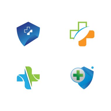 Sağlık Tıbbi Logosu vektör illüstrasyon tasarımı