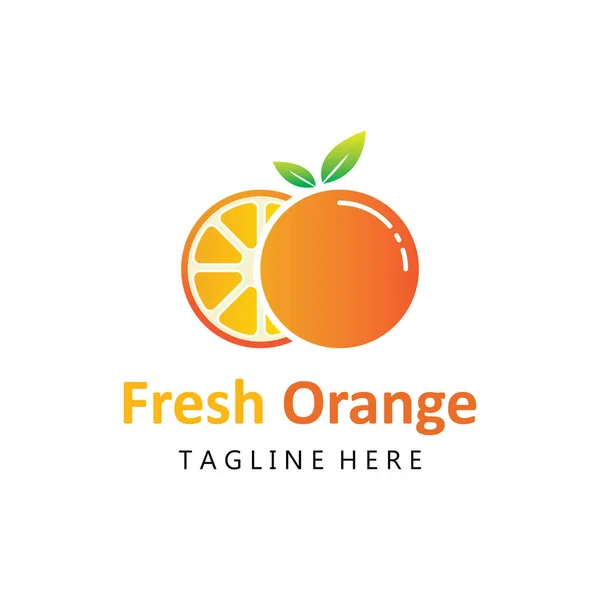 Дизайн Оранжевого Логотипа — стоковый вектор