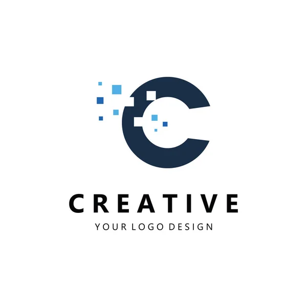 Lettera Logo Modello Icone Vettoriali Design — Vettoriale Stock