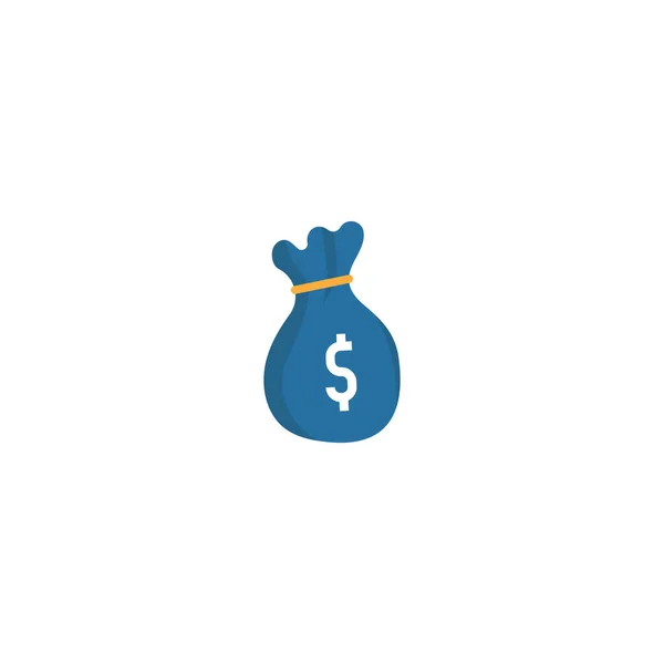 Money Bag Symbol Vorlage Vektor Illustration Design — Stockvektor