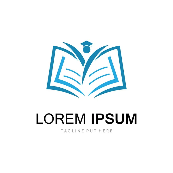 Eğitim Logosu Şablonu vektör illüstrasyon tasarımı