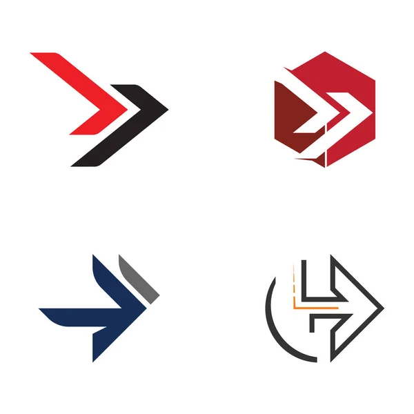 Şirket Için Lojistik Logo Teslimat Servisi Için Vektör Tasarımı — Stok Vektör