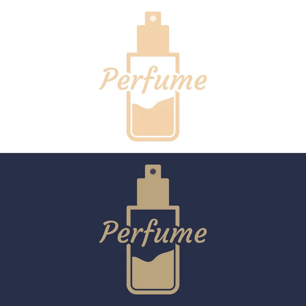 Botella Perfume Vector Diseño Ilustración Creativa Perfecto Para Negocio Perfumería — Vector de stock