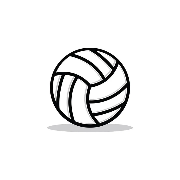 Volleyball Vector Design Logo Volleyball Championship Tournament — Stock Vector