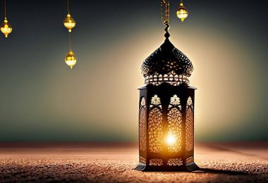 Ramazan Kareem, fener, lamba, din, festival, bayram, kutlama, kutsal