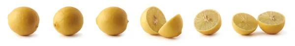 Joukko Keltaista Kalkkia Runsaasti Vitamiinia Antioksidanttia Muita Ravintoaineita Sitrushedelmien Lähikuva — kuvapankkivalokuva