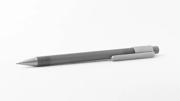 Ołówek Mechaniczny Izolowany Białym Tle Stosowany Rysowania Lub Czystego Pisania — Zdjęcie stockowe