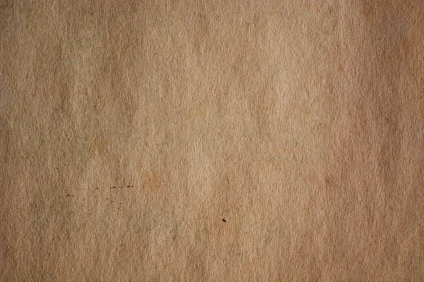 旧褐色变色纸背景 空白复古纸表面全框 — 图库照片
