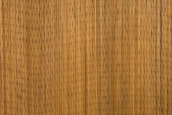芦苇衬垫 背景纹理 手工编结的芦苇 墙纸或平面设计背景 — 图库照片