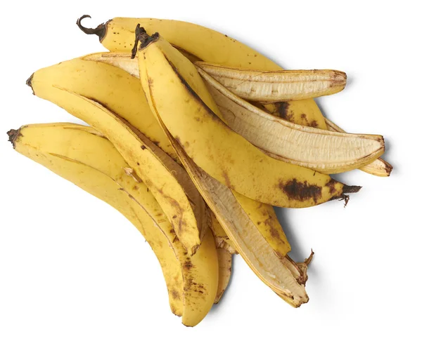 Sterta Skórki Bananów Odpady Spożywcze Stosowane Jako Naturalny Nawóz Koncepcja — Zdjęcie stockowe