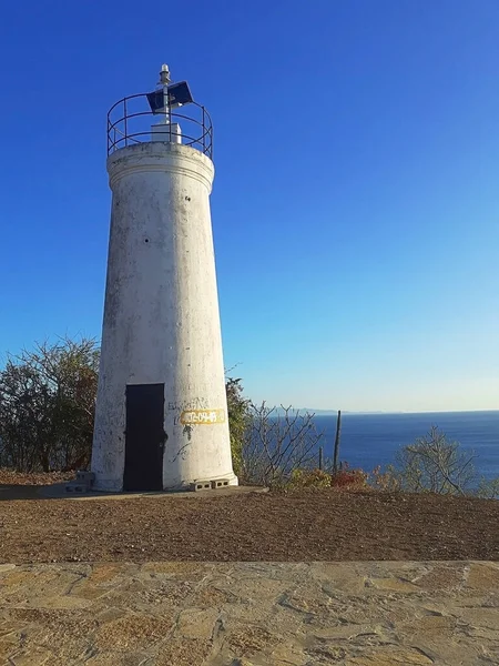 San Juan del Sur, Nikaragua 'daki eski deniz feneri.