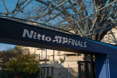 Nitto ATP Finals, at the height of the tennis season, the best players in the world compete in breathtaking matches. Events in the city of Turin, each match is a celebration of the talent of these champions with strong emotions for everyone. news. clipart