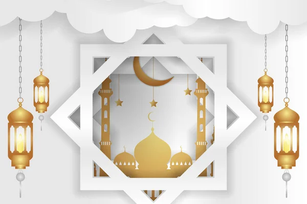 Ісламський Фон Рамадан Карем — стоковий вектор
