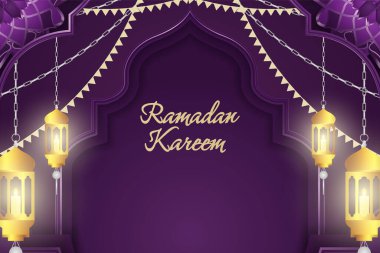 Ramazan Kareem arkaplan tasarımı