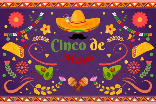 Düz Cinco De Mayo kutlama geçmişi