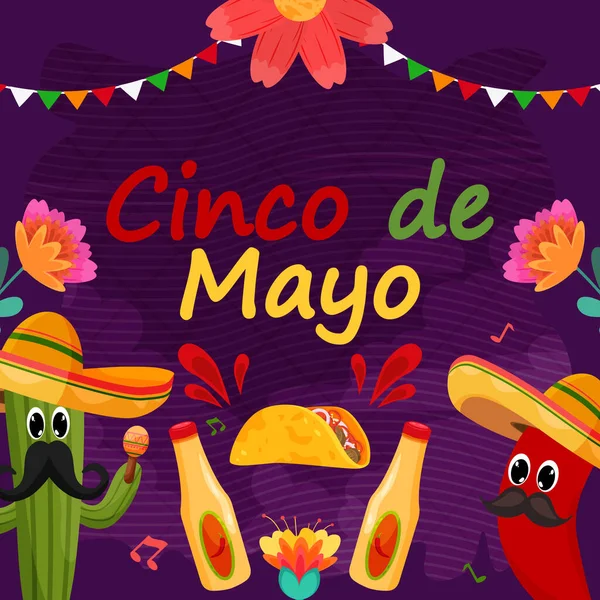 Düz Cinco De Mayo bayram kutlaması geçmişi