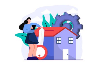 Gayrimenkul Düz Tasarımı