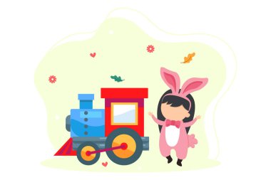 Çocuk Günü Düz Tasarımı