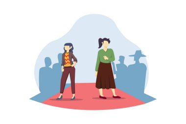 Moda Şovu Düz Tasarımı