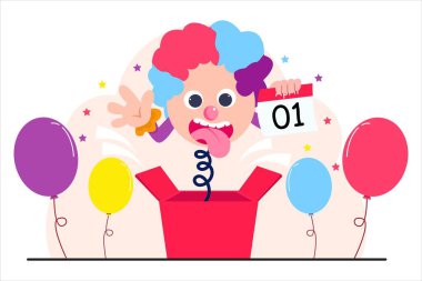 1 Nisan Düz Tasarım