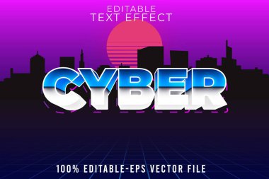 EDİKLİ TEXT EFTİK RETRO 80S Stili