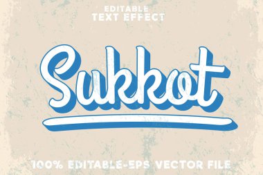 Klasik klasikleşmiş metin efekti sukkot