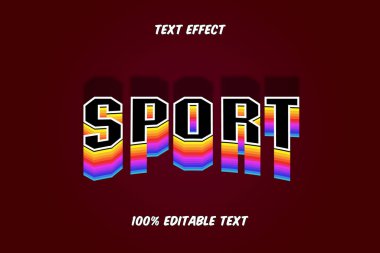 Sport Editable Text Effect