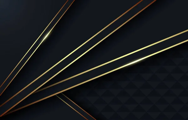 Luxus Gold Hintergrund Design — Stockvektor