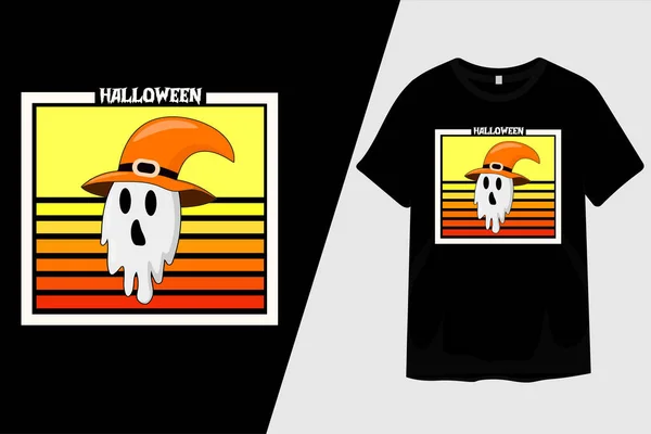 Halloween Skjorta Design — Stock vektor