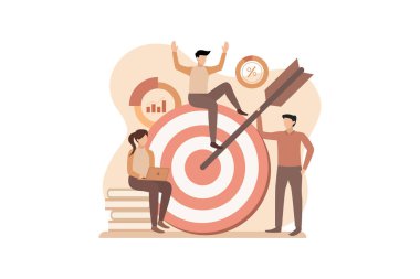 İş Takımı Çalışma Düz Tasarımı