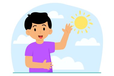 Çocuk Günü Düz Tasarımı