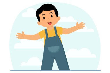 Çocuk Günü Düz Tasarımı