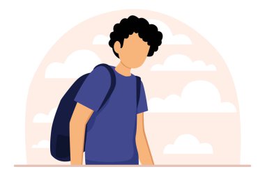 Hafta sonu Tatil Düz Tasarımı