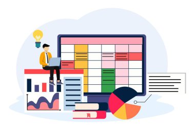 İş Düz Çizim Tasarımı