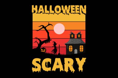 Cadılar Bayramı Korkunç Peyzaj Tasarımı