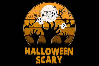 Cadılar Bayramı Korkunç Peyzaj Tasarımı