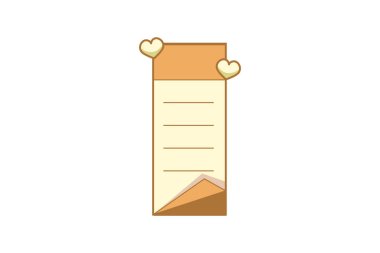 Kağıt Yapışkan Notlar Yapıştırıcı Tasarımı