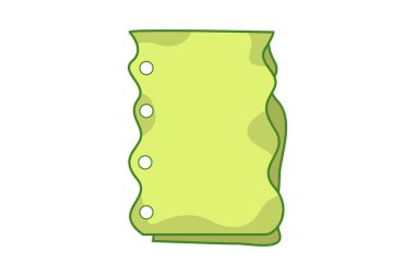 Kağıt Yapışkan Notlar Yapıştırıcı Tasarımı