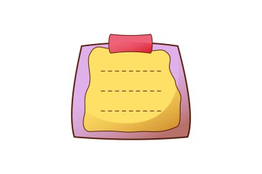 Kağıt Yapışkan Notlar Yapıştırıcı Tasarımı