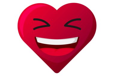 Sevimli Kalp İfade Etiketi Tasarımı