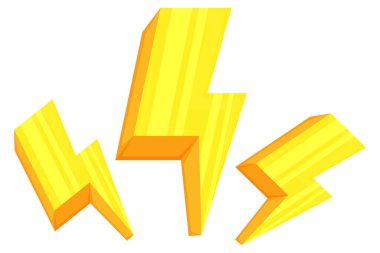 Şimşek Fonksiyonel Oyun İlgili Çıkartma