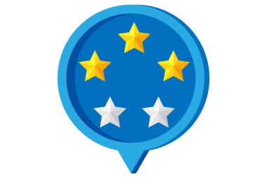 Yıldız Derecelendirme Yorumu Etiketi